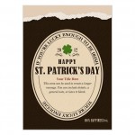 St. Patrick's day electronic invitation