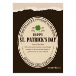 St. Patrick's day electronic invitation