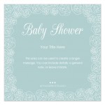 electronic baby shower invitation