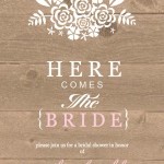 bridal shower electronic invitation