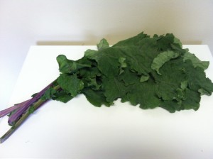 Recipe for baked kale chips