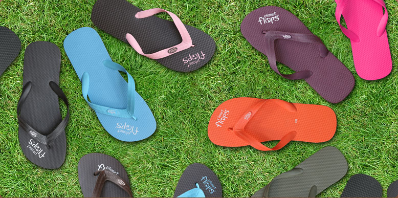 eco friendly flip flops