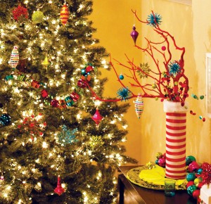 Thinking outside the storage box can make Xmas decor new and fun each year!