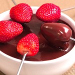 chocolate fondue strawberries