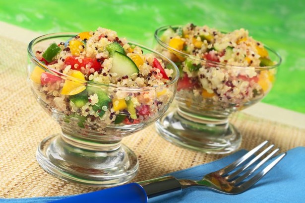 spring quinoa salad