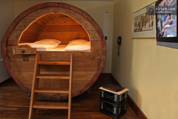 Historic beer barrel accommodations in Ostbevern, Germany
