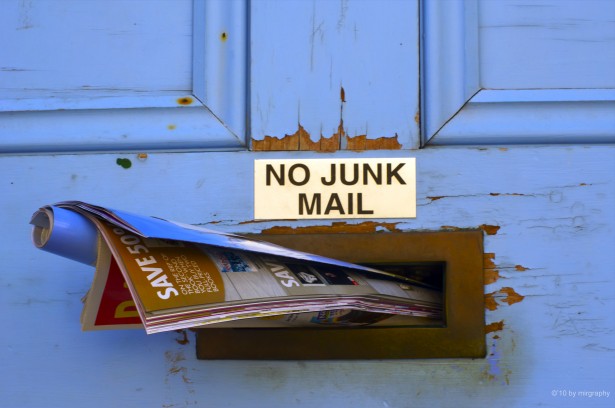 no junk mail