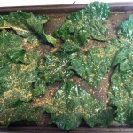 Recipe for baked kale chips