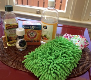 Natural Ingredients for homemade cleaners