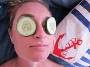 Seasonal produce diy face masks